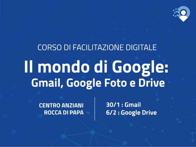 Il mondo di Google: Gmail, Google Foto e Drive.